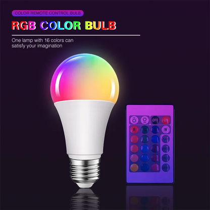 E26 New Design Smart Light Bulb RGB Colorful Smart Lamp 7W 9W 10W White/Warm White/RGB AC100-130V 50/60HZ