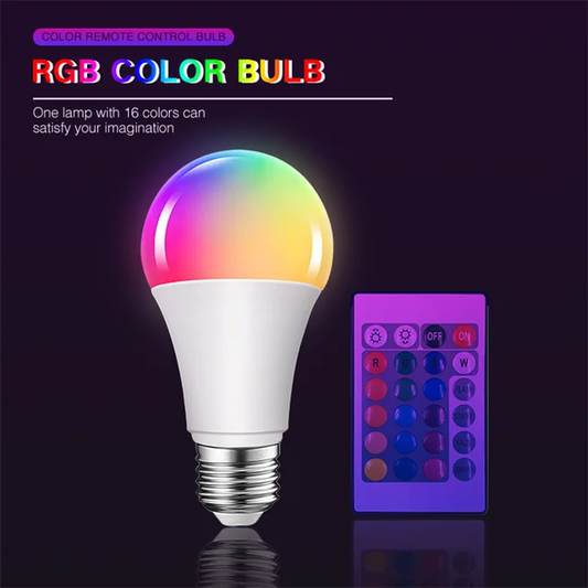 E27 New Design Smart Light Bulb RGB Colorful Smart Lamp  7W 9W 10W White/Warm White/RGB AC220-240V 50/60HZ