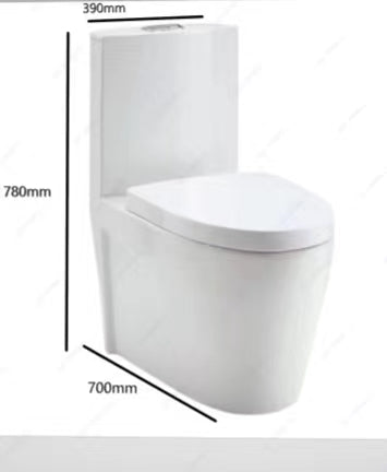 N I K O White vortex Toilet (NK09400M) 2 Years Warranty